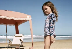 Outlet OZtrail Beach High Back Chair - Almonta Beach Sand