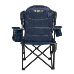 Outlet OZtrail Big Boy Arm Chair - Navy Blue