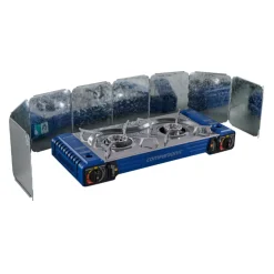 Hot Companion Camping Stove Windshield Double