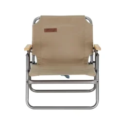 Discount OZtrail Cape Series Flat Fold Chair - Tan