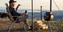 OZtrail Cape Series Recliner Chair - Tan