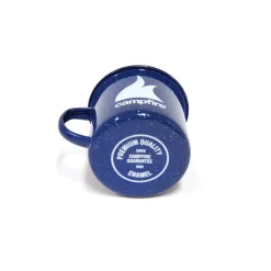 Online Campfire 9cm Enamel Mug - Navy