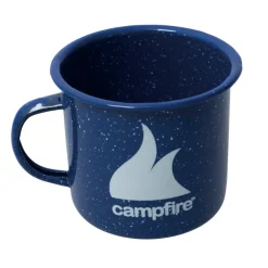 Campfire 8cm Enamel Mug - Navy