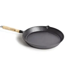 New Campfire 25cm Round Frying Pan Solid Handle