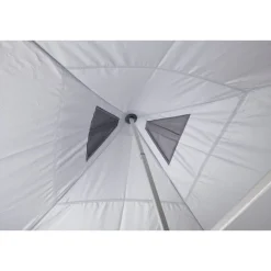 OZtrail Commercial Deluxe 3.0 Flexi Shade Gazebo - White