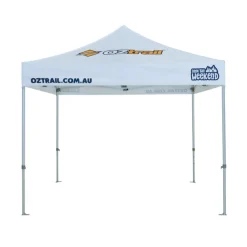 New OZtrail Commercial Pro Aluminium 3.0 Gazebo - Custom Printed