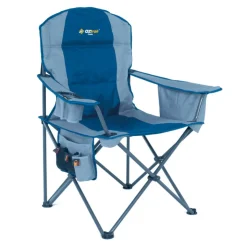 Sale OZtrail Cooler Arm Chair - Blue