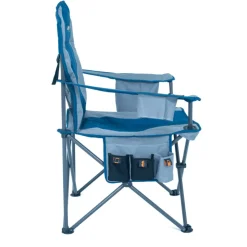 Sale OZtrail Cooler Arm Chair - Blue