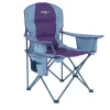 Clearance OZtrail Cooler Arm Chair - Purple
