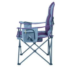 Clearance OZtrail Cooler Arm Chair - Purple