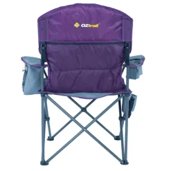 Clearance OZtrail Cooler Arm Chair - Purple