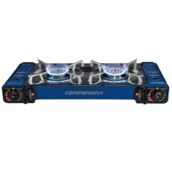 Outlet Companion Double Butane Stove with Hotplate