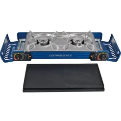 Outlet Companion Double Butane Stove with Hotplate