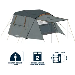 OZtrail Fast Frame BlockOut Lumos 6P Tent