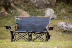 OZtrail Fireside Double Chair - Black