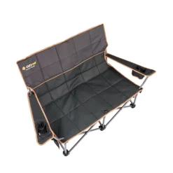 OZtrail Fireside Double Chair - Black