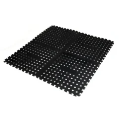 OZtrail Foam Floor Mat Black - 4 Pack