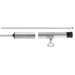 Clearance OZtrail Galvanised Tent Pole with Tee Nut - 198CM
