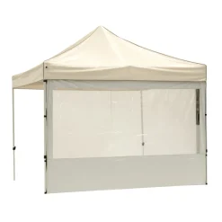 Sale OZtrail HD Gazebo Solid Wall Kit 3.0 (with PVC Window) - Off White