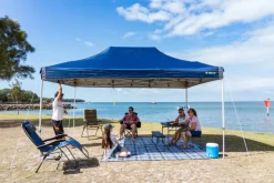 Hot OZtrail Hydroflow Deluxe 6.0 Gazebo - Navy