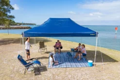 Hot OZtrail Hydroflow Deluxe 6.0 Gazebo - Navy