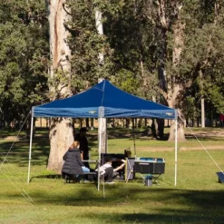 Discount OZtrail Hydroflow Deluxe 3.0 Gazebo - Navy