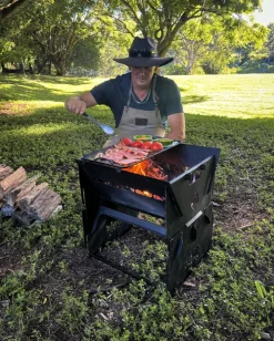 Best Ozpig 3-in-1 Flat Pack Fire Pit