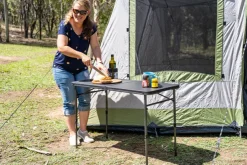 Sale OZtrail Ironside 100cm Fold In Half Table