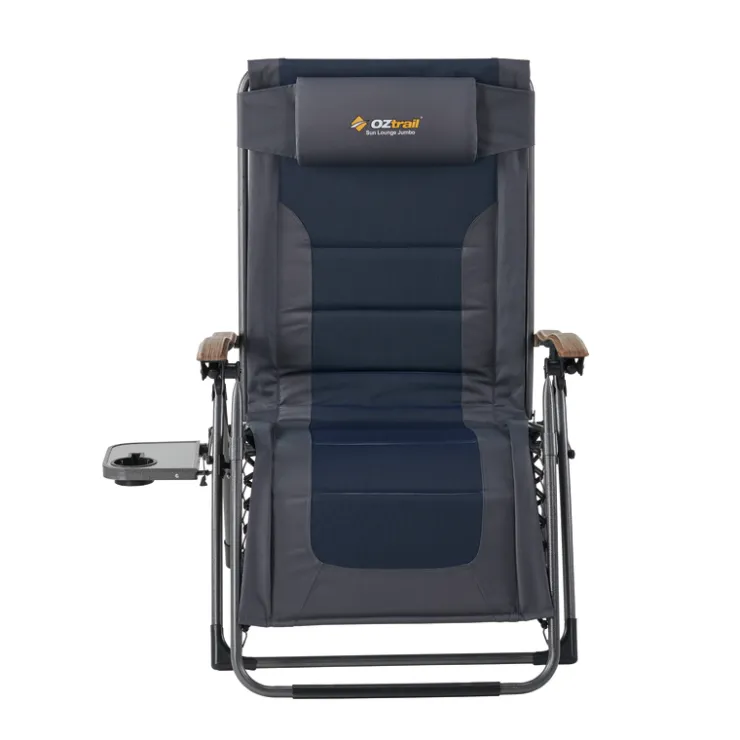 Outlet OZtrail Jumbo Sun Lounge - Navy