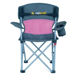 Clearance OZtrail Junior Deluxe Arm Chair - Pink