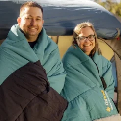 Online OZtrail Kingsford Double Sleeping Bag +5C
