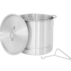 Hot Campfire 30L Aluminium Stockpot & Basket