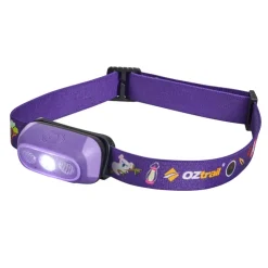 Clearance OZtrail 80L Lumos Twinkle Kids Headlamp - Purple