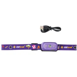 Clearance OZtrail 80L Lumos Twinkle Kids Headlamp - Purple