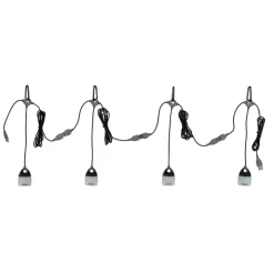 New OZtrail Lumos Chainable USB Tent Lights 4 Pack