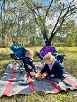 Discount OZtrail Moon Chair Junior - Purple