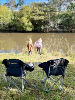 Discount OZtrail Moon Chair Junior - Purple
