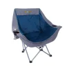 Online OZtrail Moon Chair Single with Arms - Blue