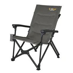 Outlet OZtrail Hampton Deluxe Chair Grey