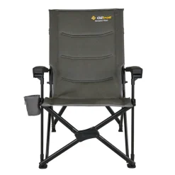 Outlet OZtrail Hampton Deluxe Chair Grey