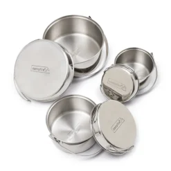Best Campfire 6pc Stainless Steel Pot Set