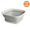Clearance Popup Essentials Square Tub 6.5L Grey