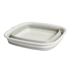 Clearance Popup Essentials Square Tub 6.5L Grey