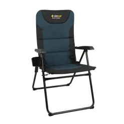 OZtrail Resort 5 Position Arm Chair - Navy