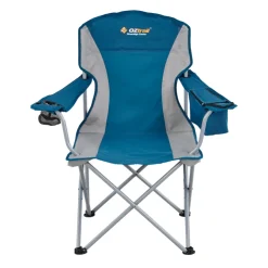 Hot OZtrail Sovereign Cooler Arm Chair - Blue
