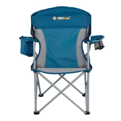 Hot OZtrail Sovereign Cooler Arm Chair - Blue