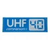 Outlet Companion UHF Channel Sticker