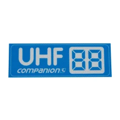 Outlet Companion UHF Channel Sticker
